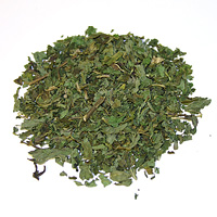 Pfefferminze geschnitten 